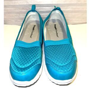 Propet Footsmart SlipOn Womens Blue Sneakers Casual Shoes UNWORN! Size 11